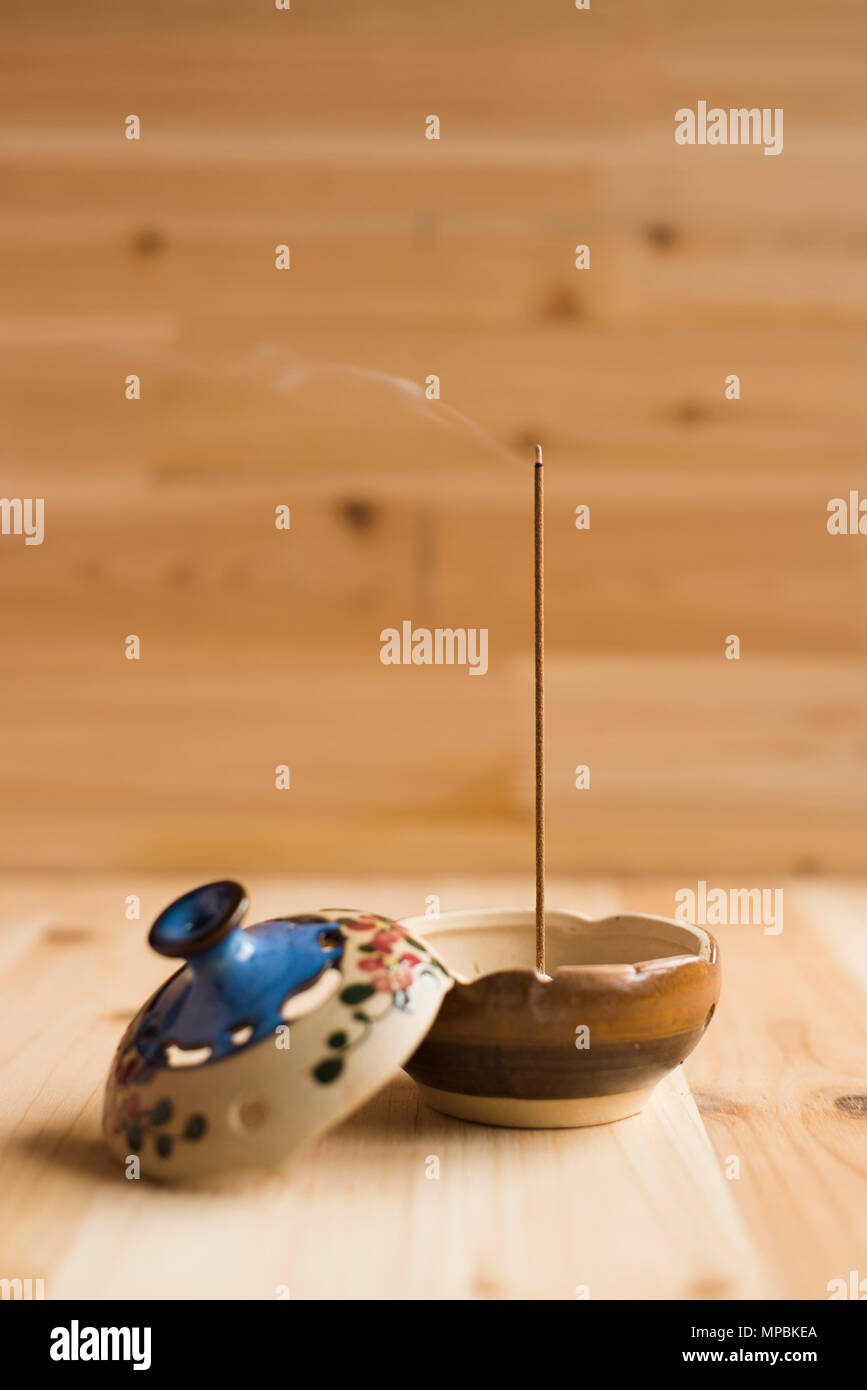 Incense meditation hi-res stock photography and images - Alamy
