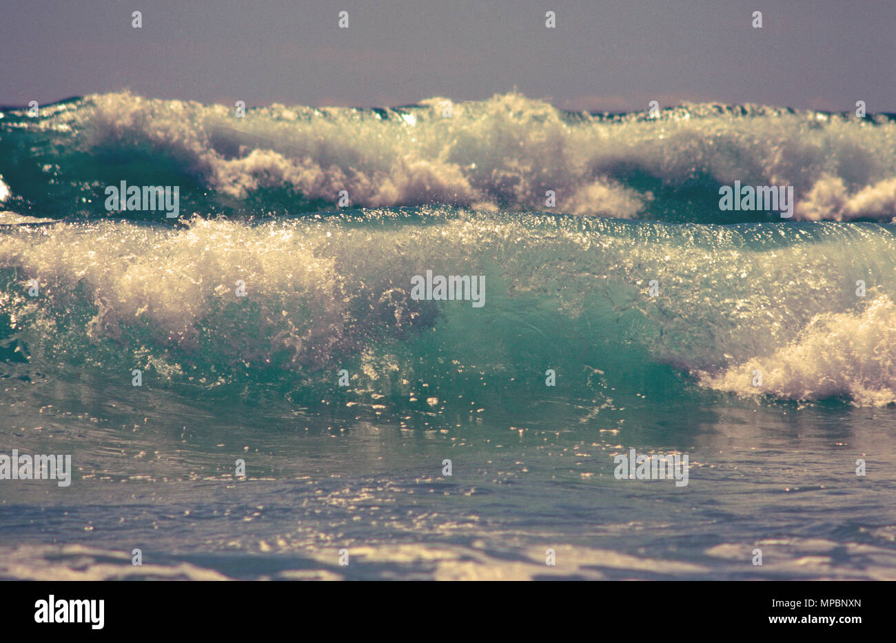 OCEAN WAVES, AUSTRALIA Stock Photo