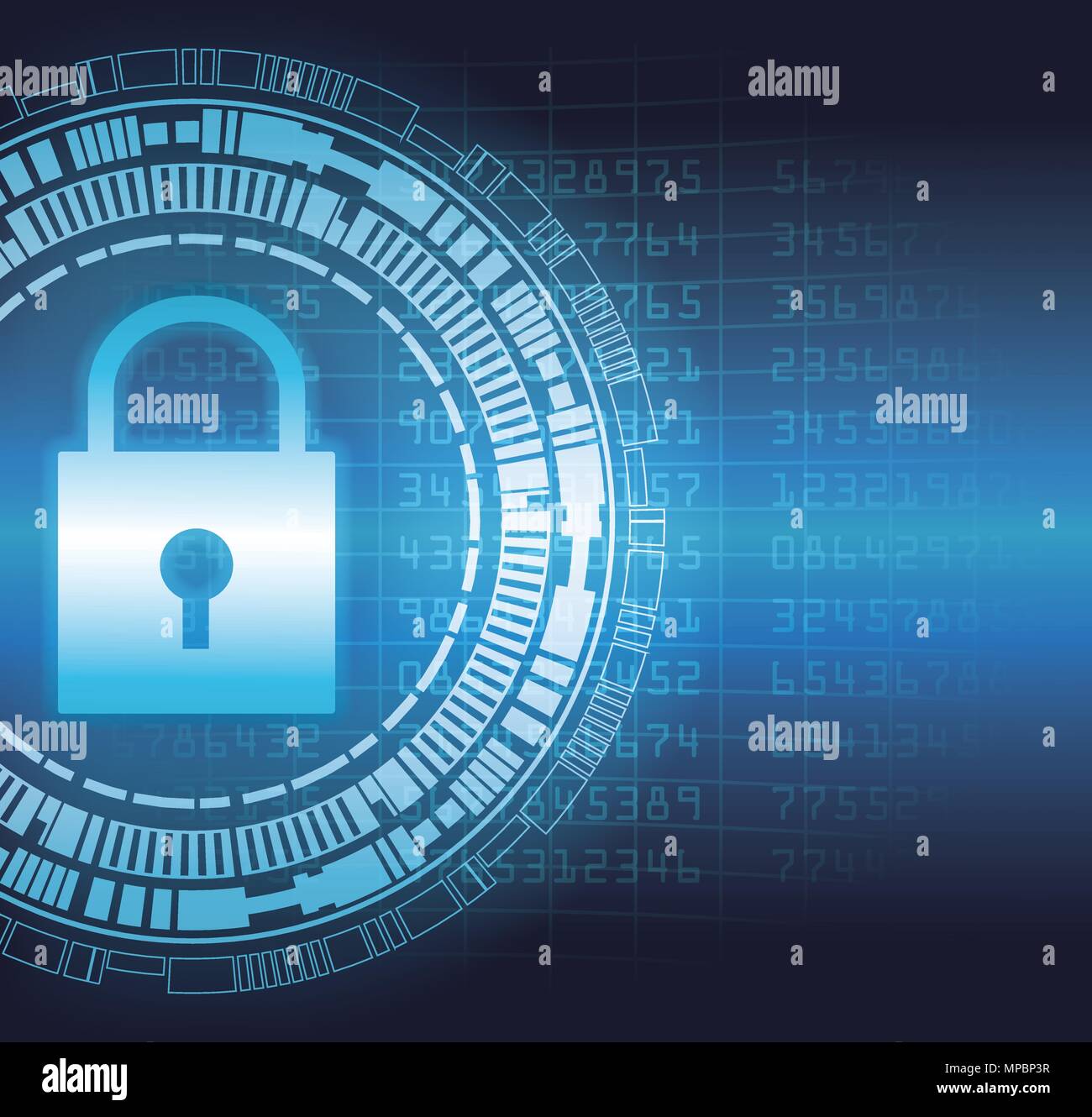 Security system technology Stock Vector Image & Art - Alamy