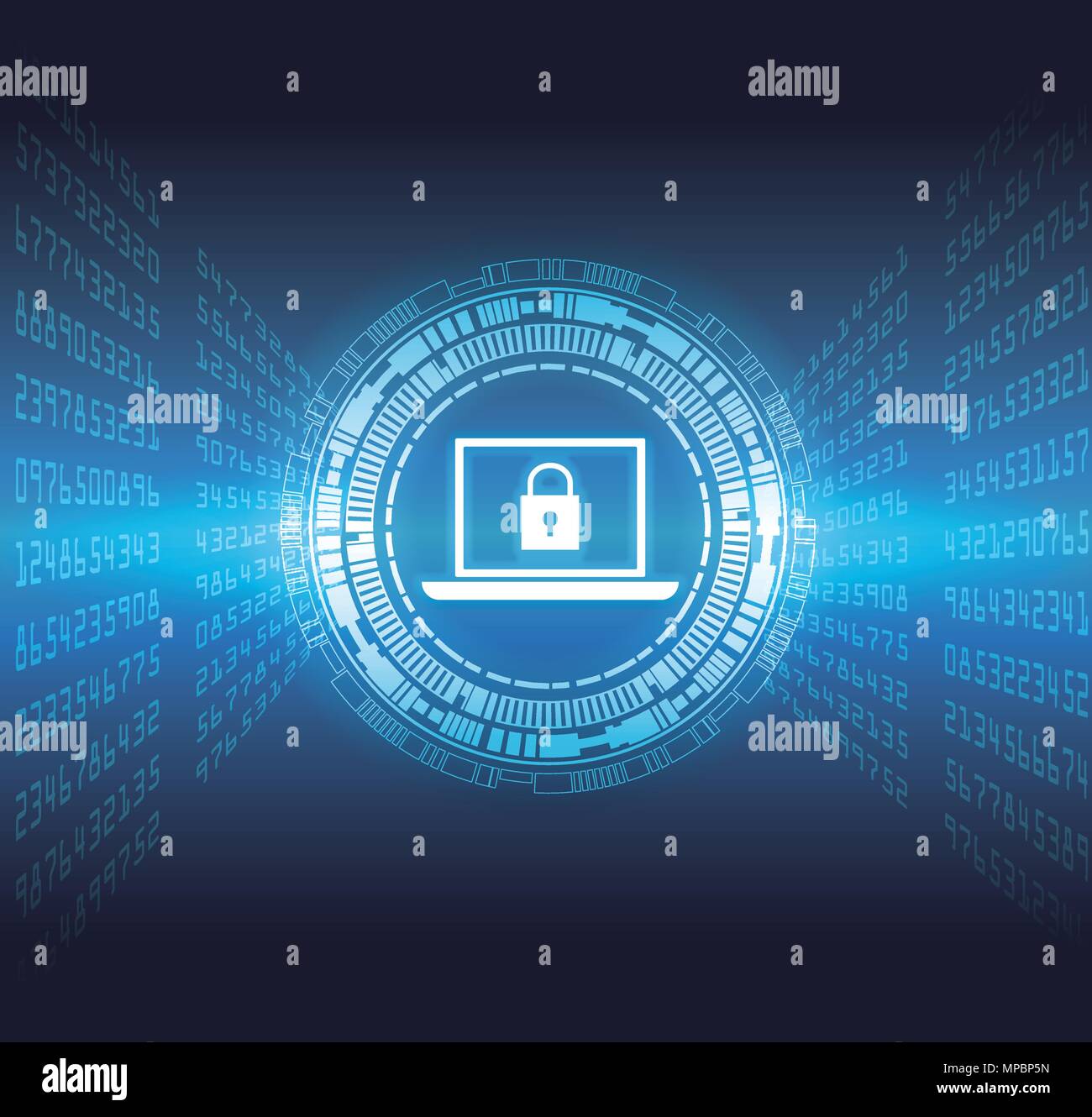 Security system technology Stock Vector Image & Art - Alamy