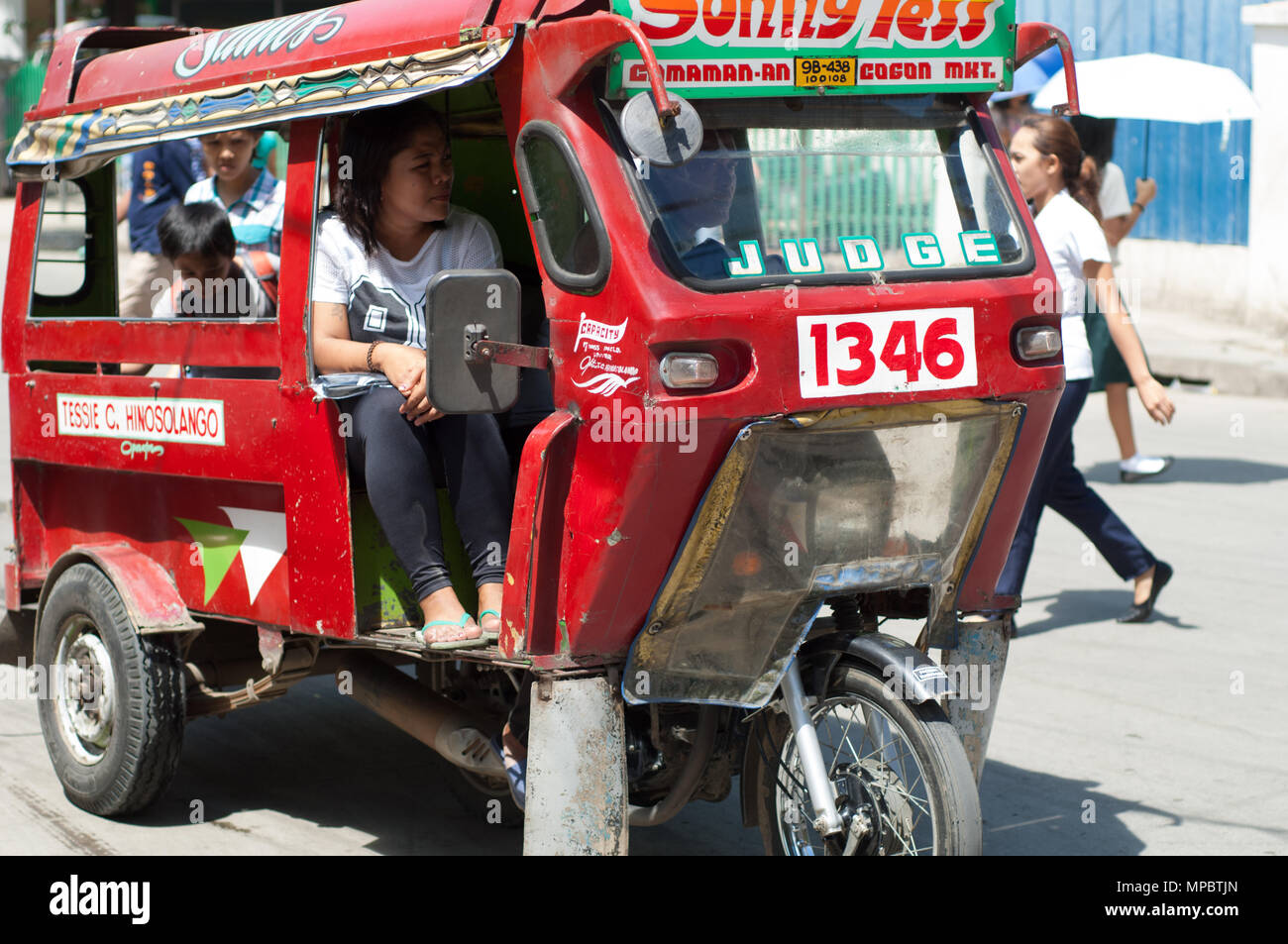 little red tricycle