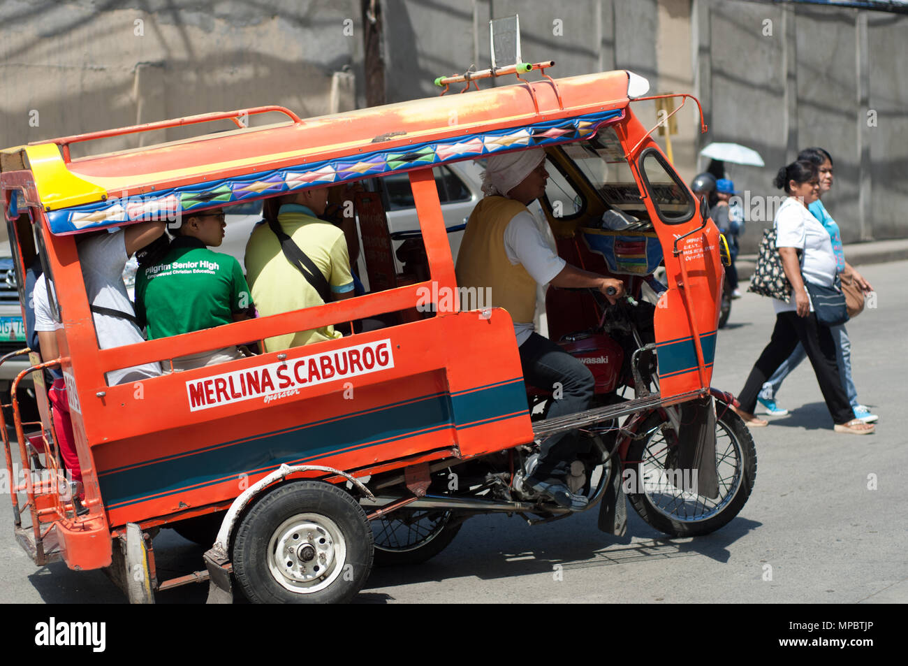 Motor tricycle, Cagayan de Oro, Philippines Stock Photo Alamy