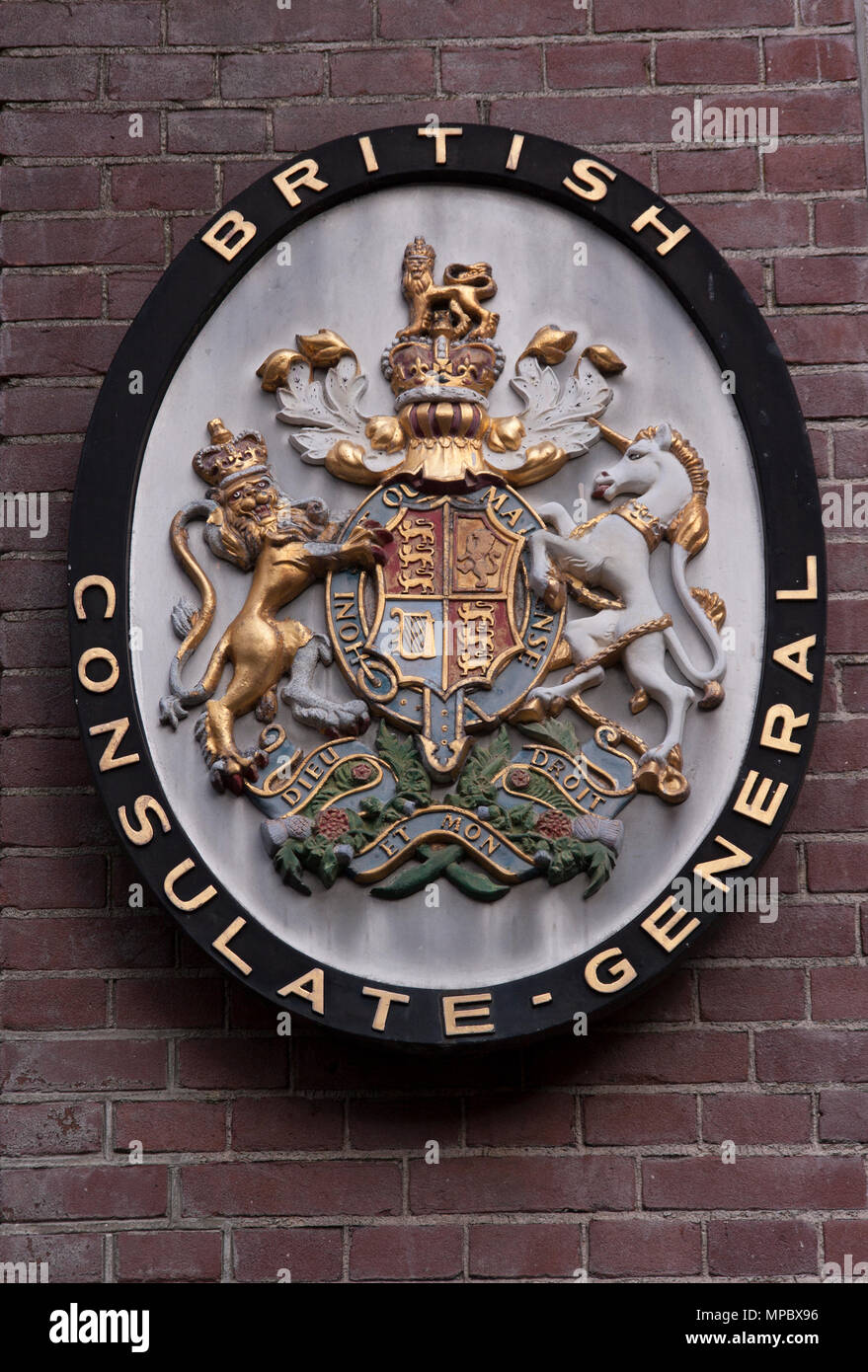 Amsterdam, Netherlandsoctober 25, 2015 British consulate general in