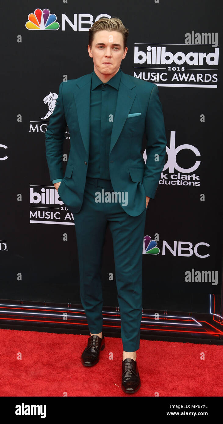 Las Vegas, Nevada, USA. 21st May, 2018. Jesse Mccartney attends the 2018 Billboard Magazine Music Awards on May 20, 2018 at MGM Grand Arena in Las Vegas, Nevada. Credit: Marcel Thomas/ZUMA Wire/Alamy Live News Stock Photo