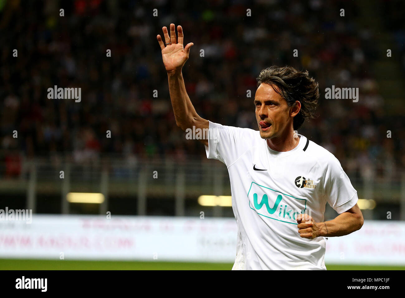 Turin, Italy. 19th May, 2018. football, SAN SIRO andREA PIRLO 21 farewell part 21 21-201-2018 in the picture: PIPPO INZAGHI Credit: Independent Photo Agency/Alamy Live News Stock Photo