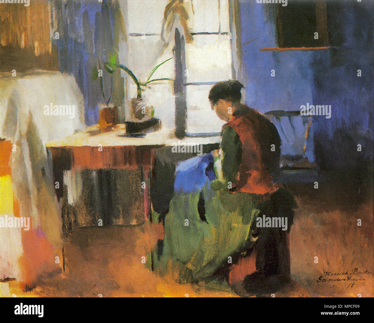 Harriet backer painting hi-res stock photography and images - Page 2 - Alamy