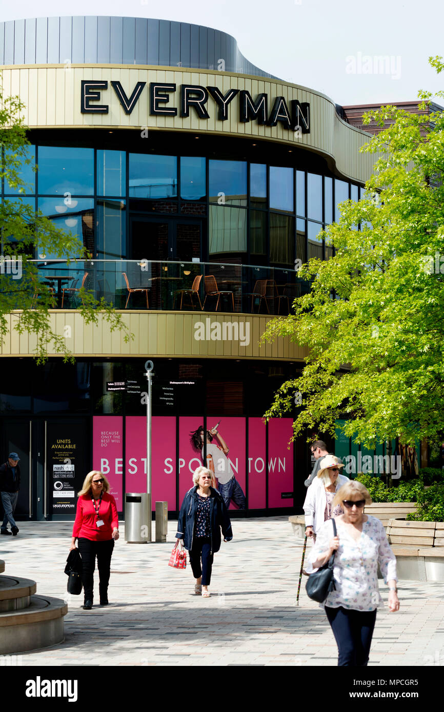 The Everyman cinema, Bell Court, StratforduponAvon, Warwickshire, UK