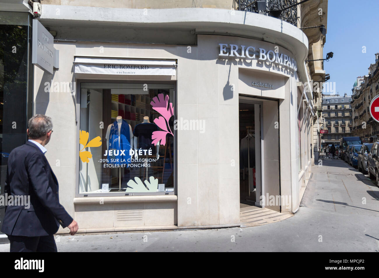Erci Bompard, french cashmere store in Paris, France Stock Photo - Alamy