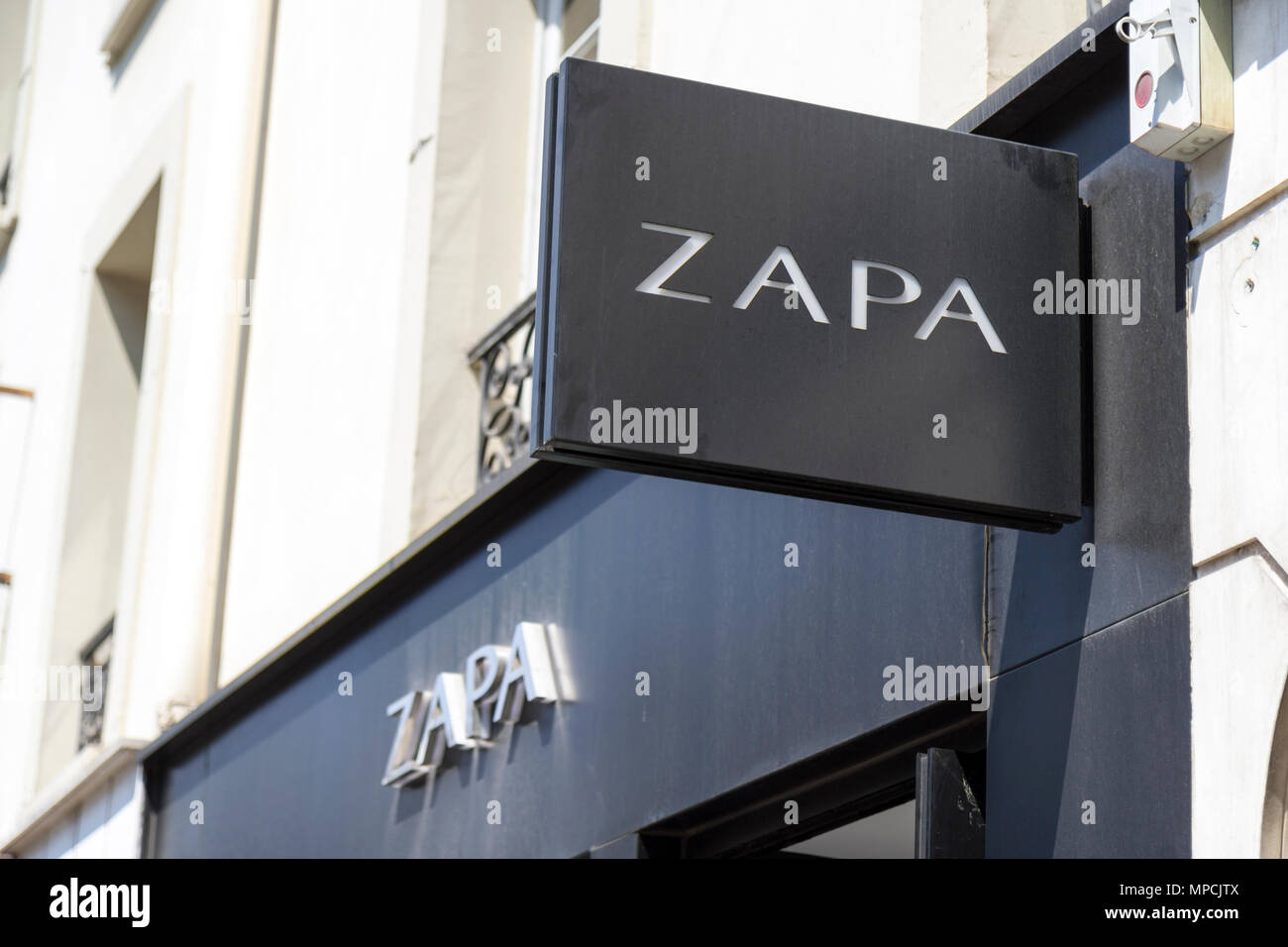 Zapa logo hi-res stock photography and images - Alamy