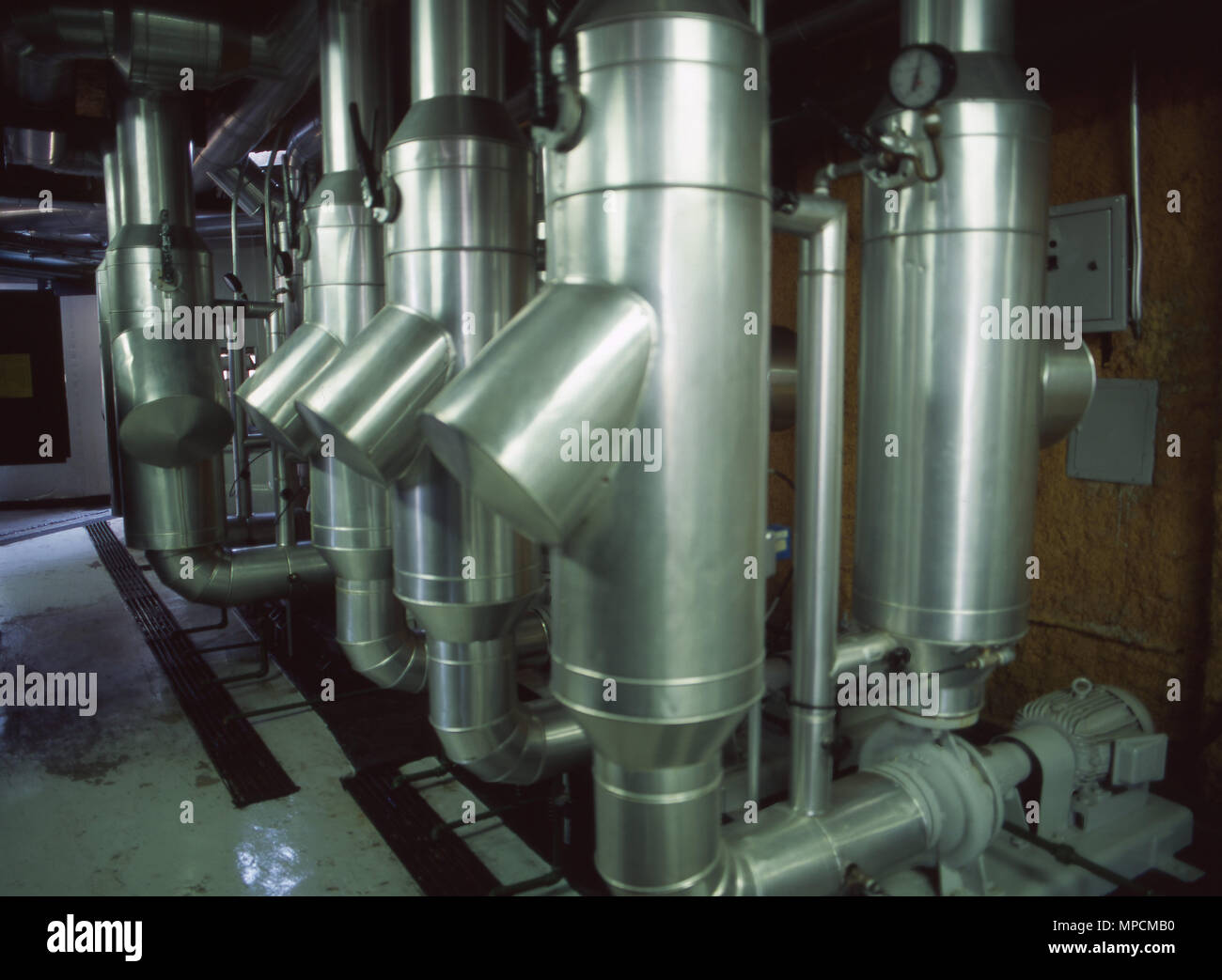Predial Air Conditioning Center, Sao Paulo, Brazil Stock Photo