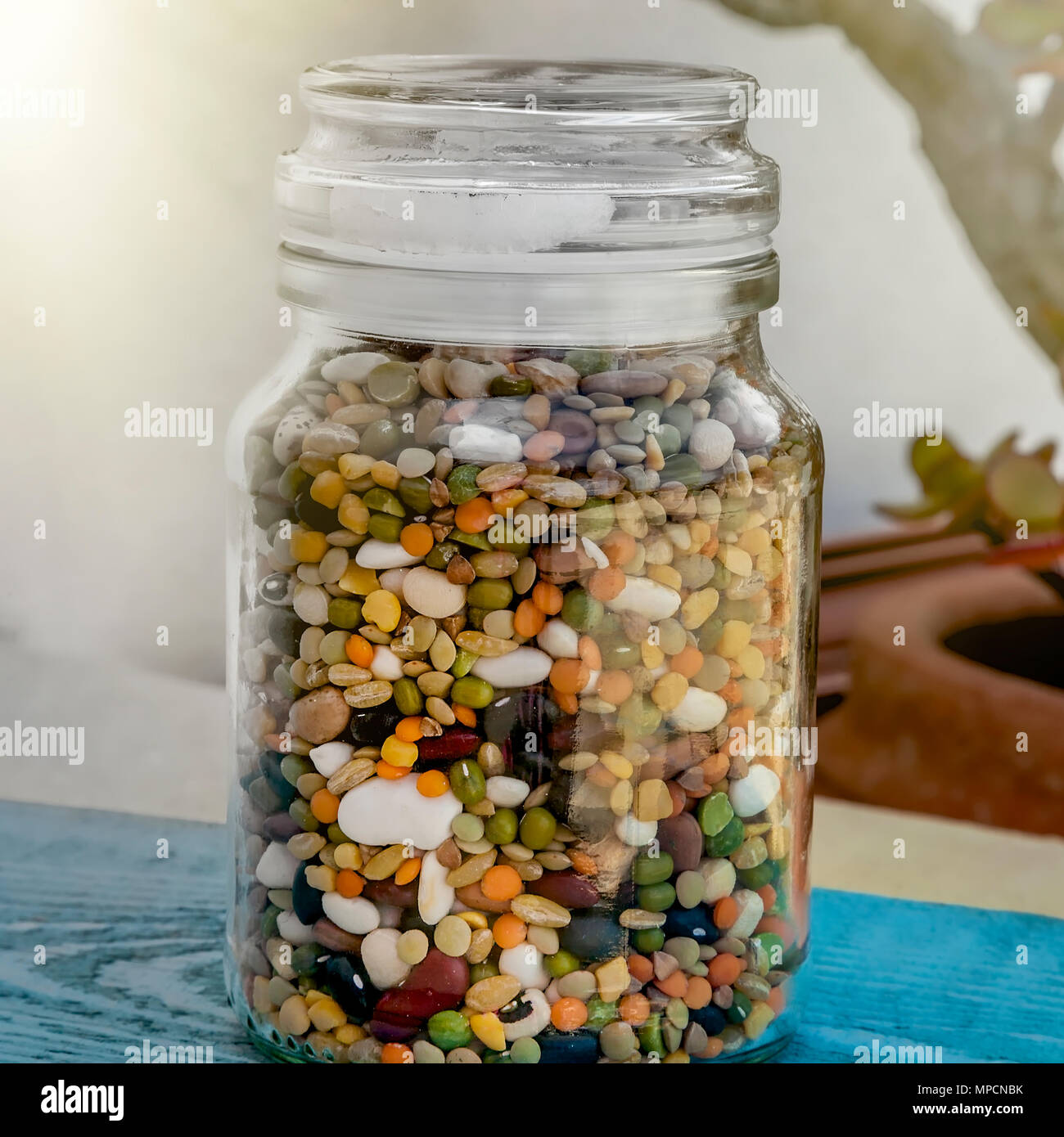 Dried beans jar hires stock photography and images Alamy