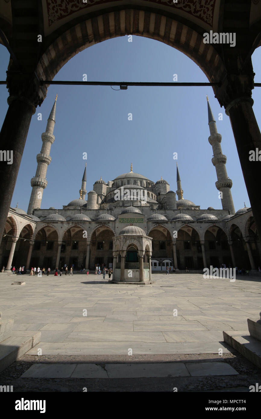 Istanbul,Turkey-august 22,2014: Hagia Sophia or Aya Sophia 'Holy Wisdom', Turkish: Ayasofya is a former cathedral and mosque in the Turkish city of Is Stock Photo