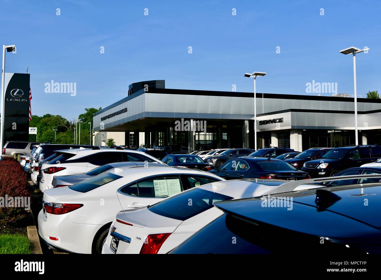 Sheehy Lexus of Annapolis car dealership, MD, USA Stock Photo Alamy