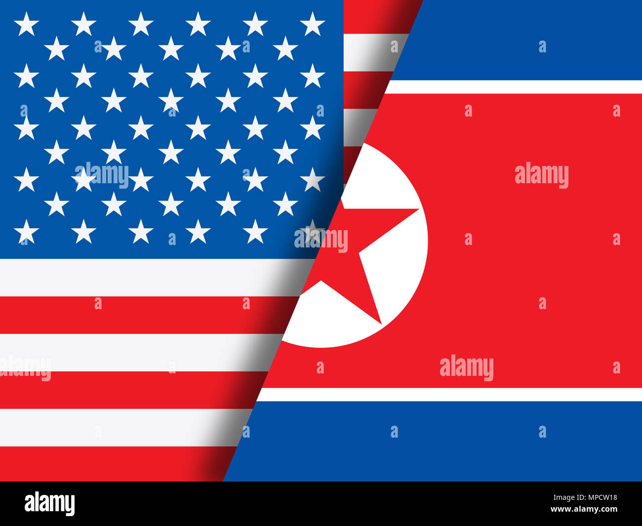 Split flag hires stock photography and images Alamy