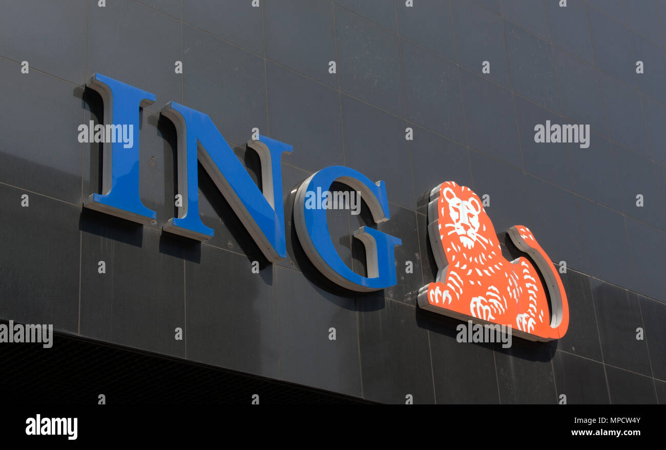 Rotterdam Netherlands August 13 2015 Ing Groep Is A Global