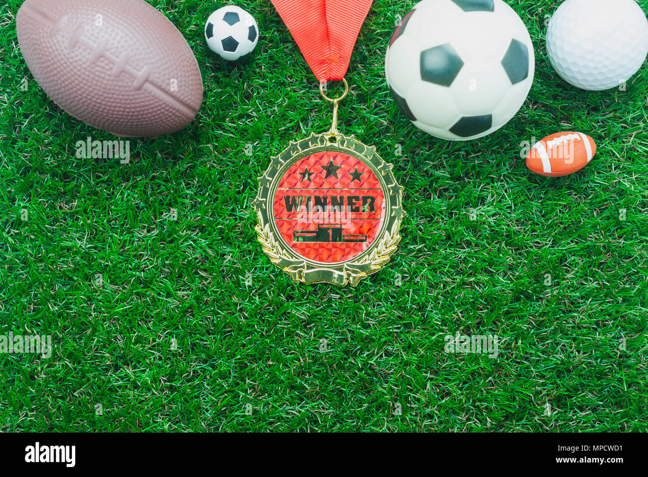 Table top view aerial image soccer or football tournament season