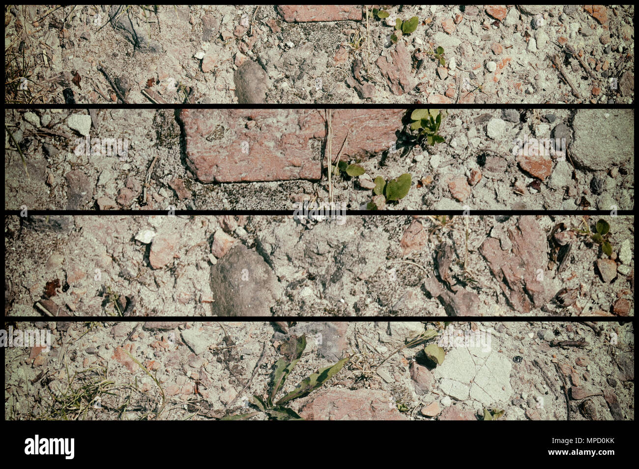 Brick texture of old vintage building, design concept Stock Photo - Alamy