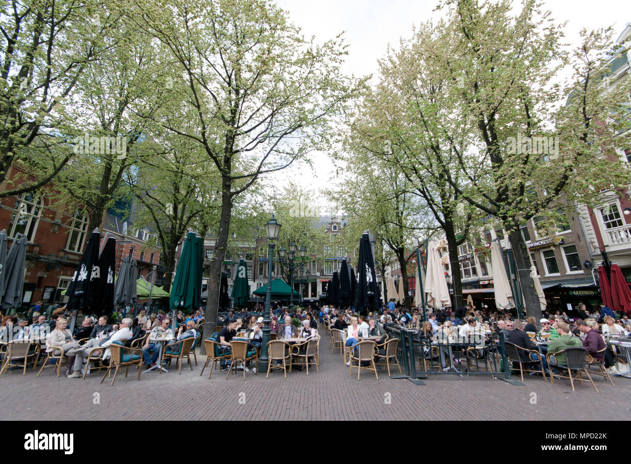 Amsterdam , Netherlands-may 8, 2015: The Leidseplein Is A Square In The ...