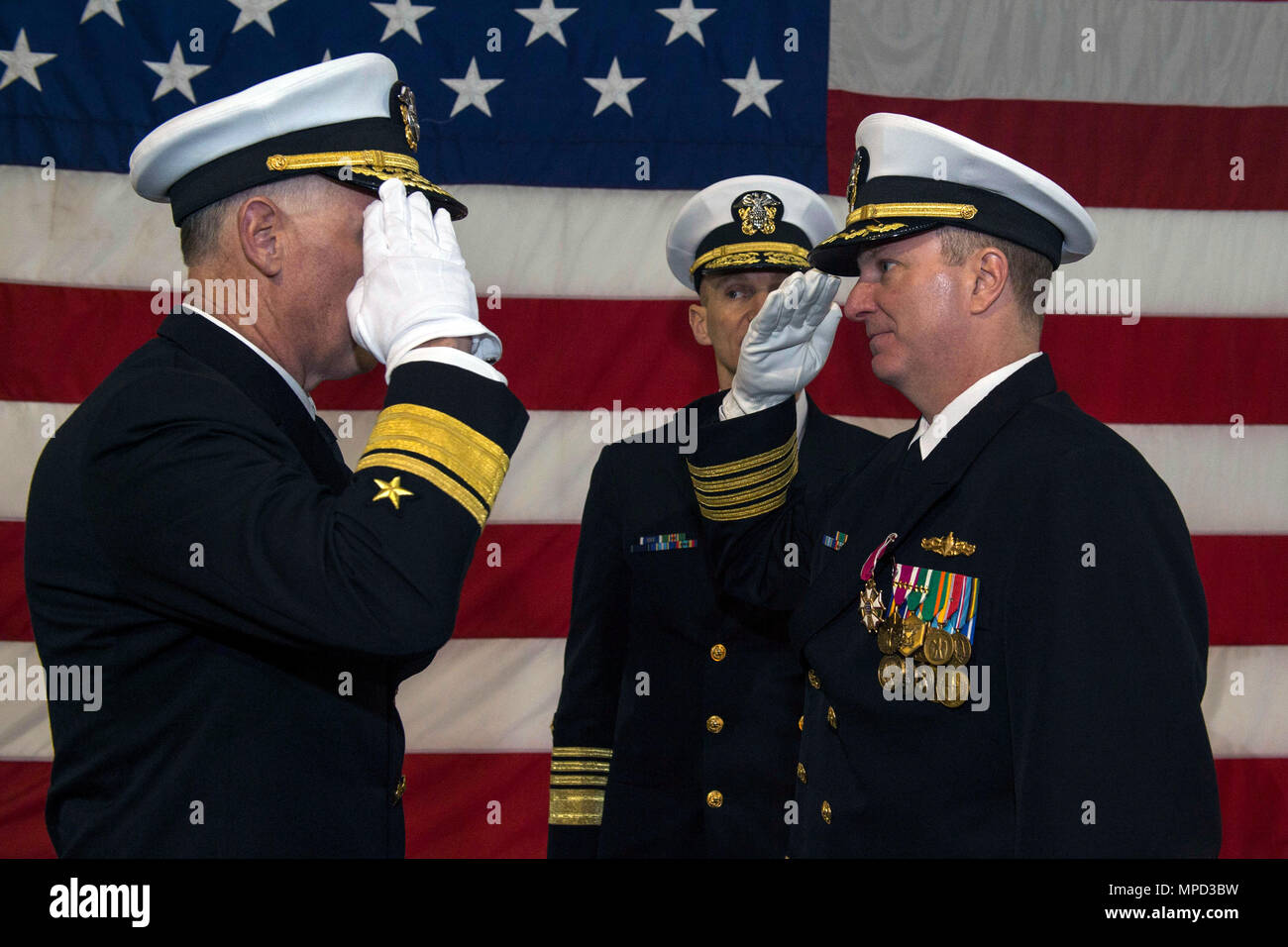 170203-N-AX638-327 NEWPORT NEWS, Va. (Feb. 3, 2017) Capt. Todd A. Beltz ...