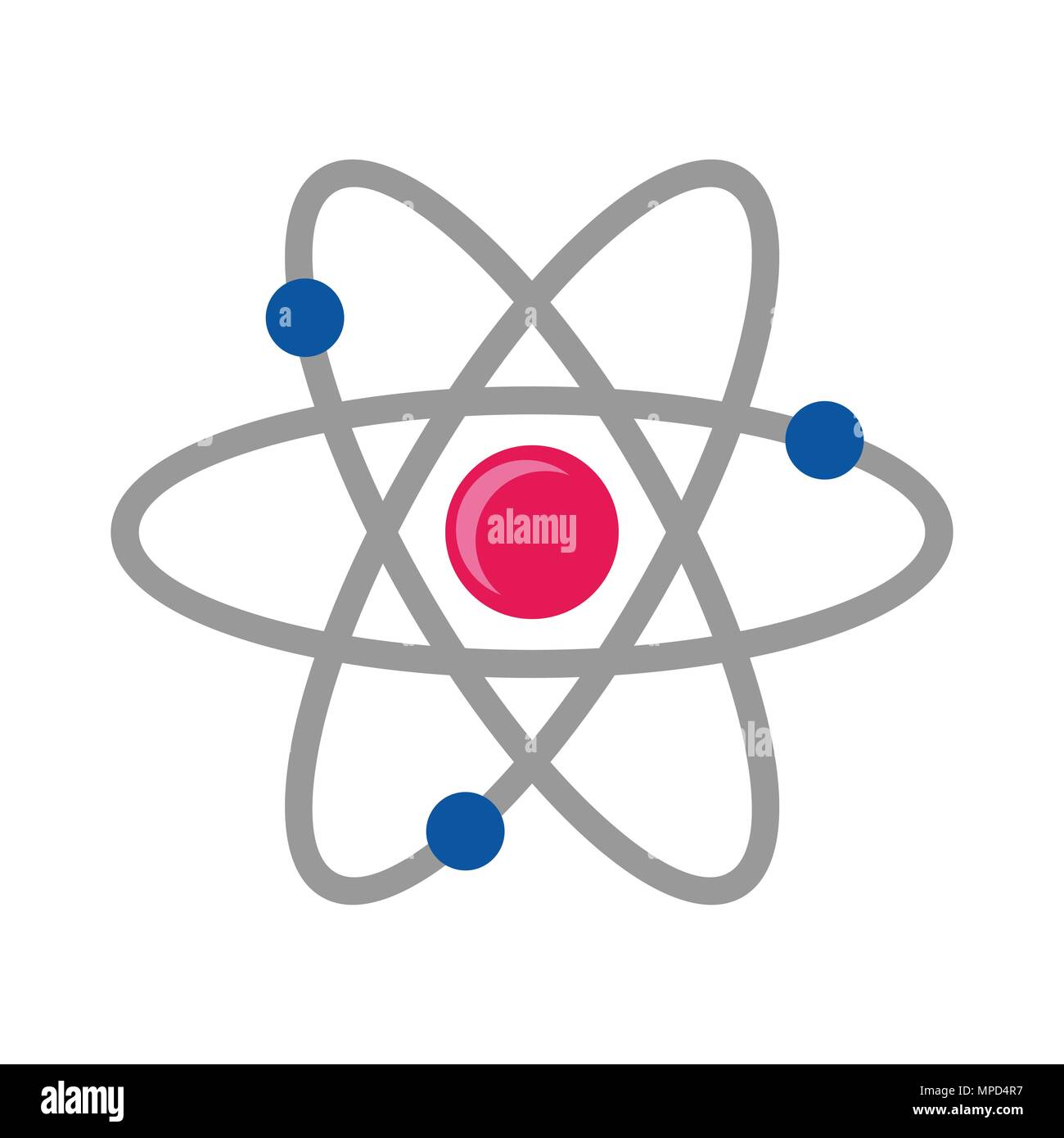 Atom Science Symbol Vector Illustration Graphic Design Stock Vector Image &  Art - Alamy