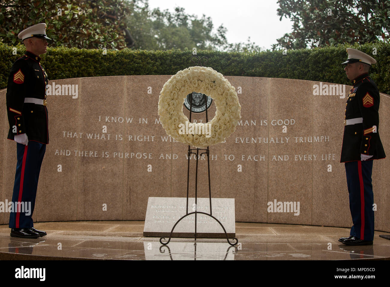Ronald reagan presidential foundation and institute hi-res stock ...