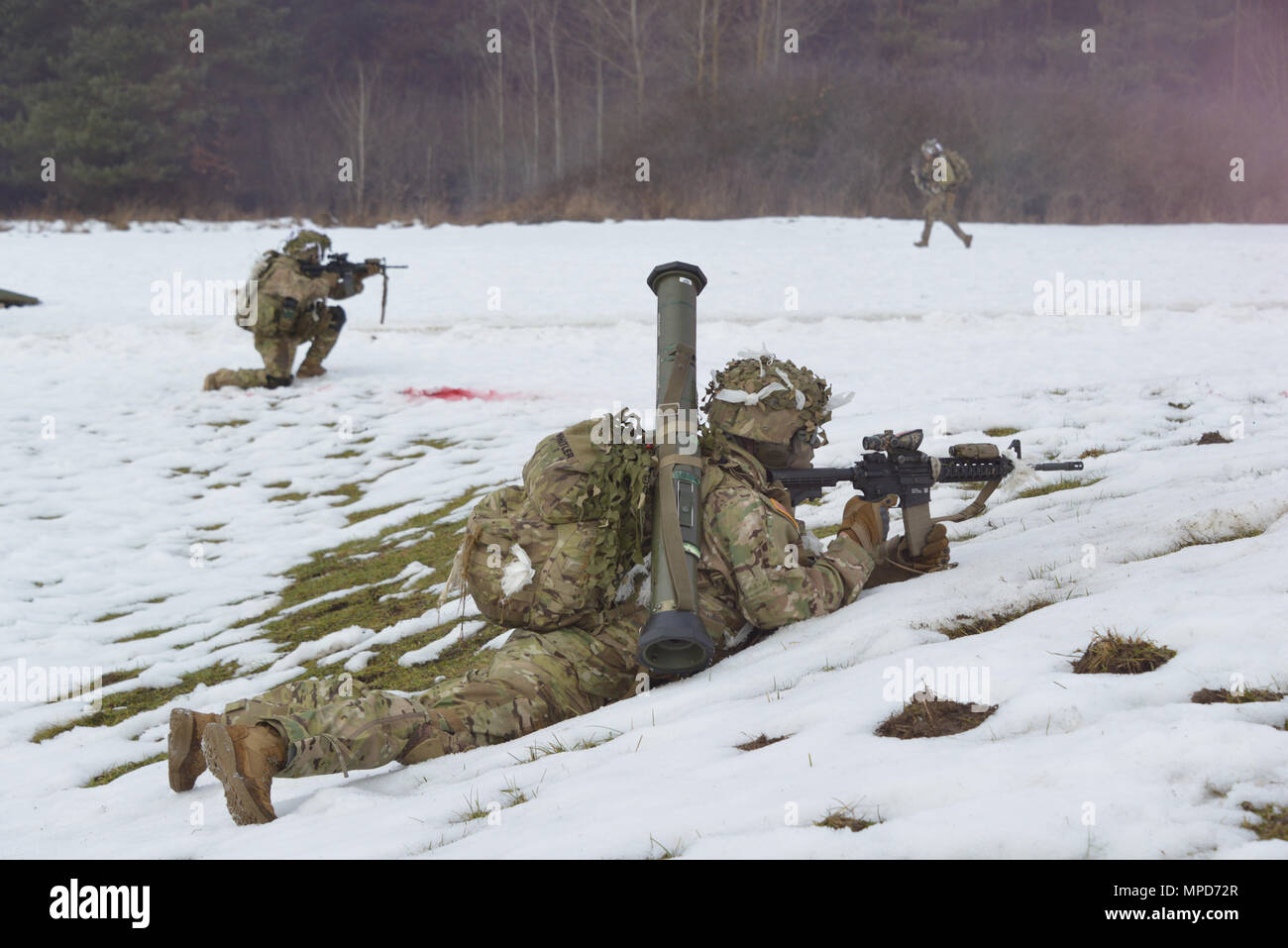Scout platoon 2 503 infantry battalion hi-res stock photography and ...