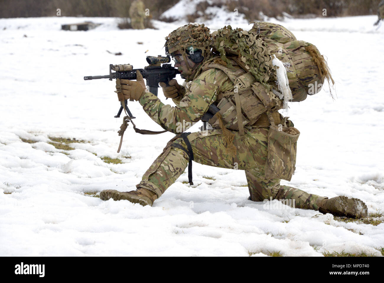 Scout platoon 2 503 infantry battalion hi-res stock photography and ...