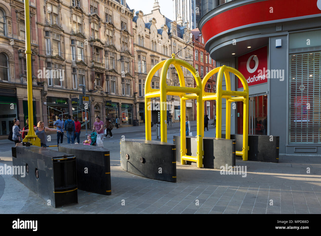 Pedestrian barrier hires stock photography and images Alamy