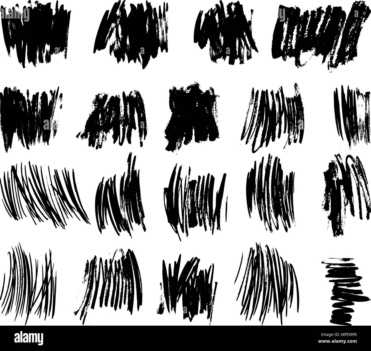 Stains Vector Pattern Vector brushed stains set Stock Vector Image & Art - Alamy