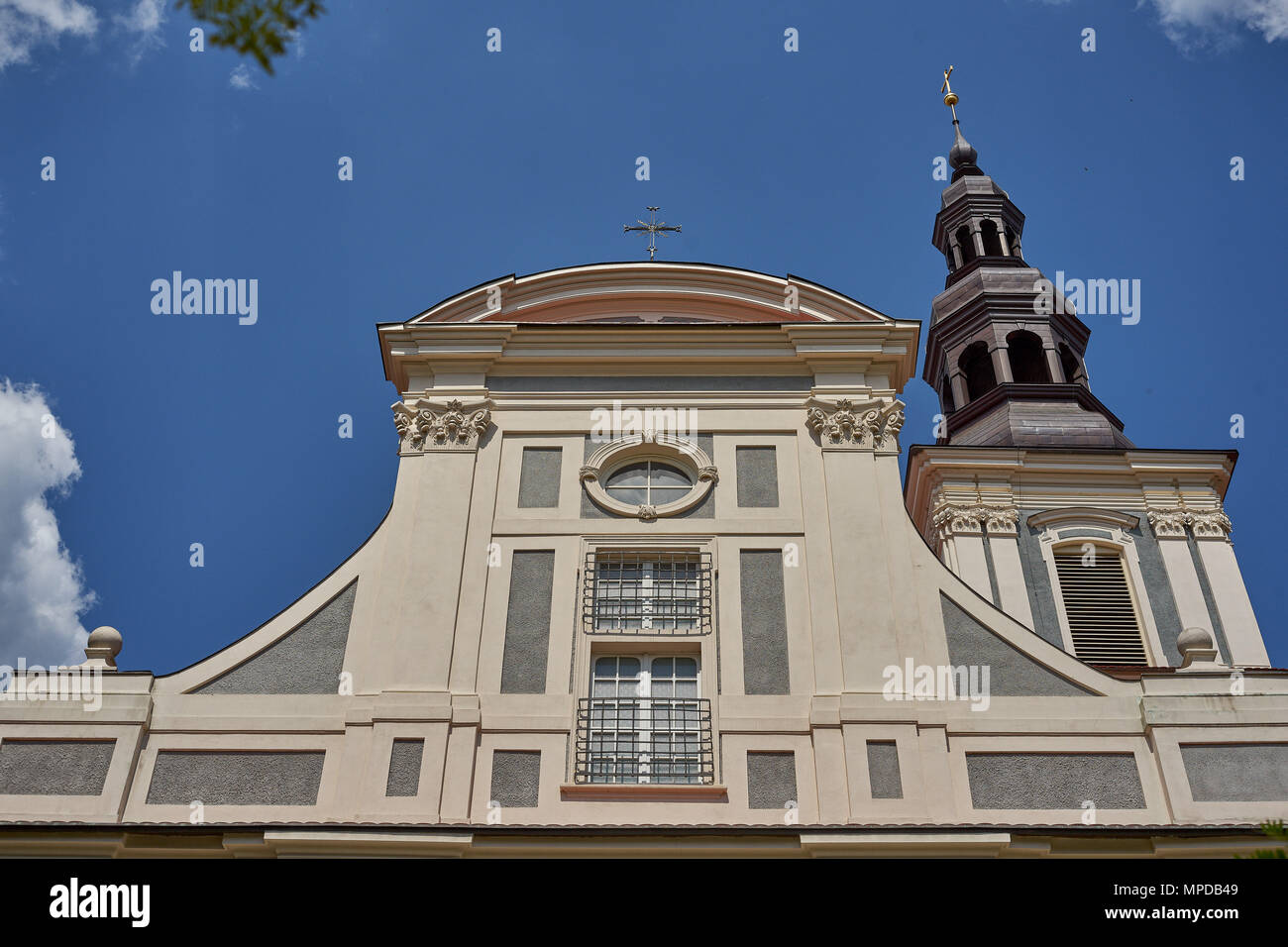 Wroclaw Female Junior High and High School of St. Ursula. A former monastery of Poor Clares Wroclaw Stock Photo