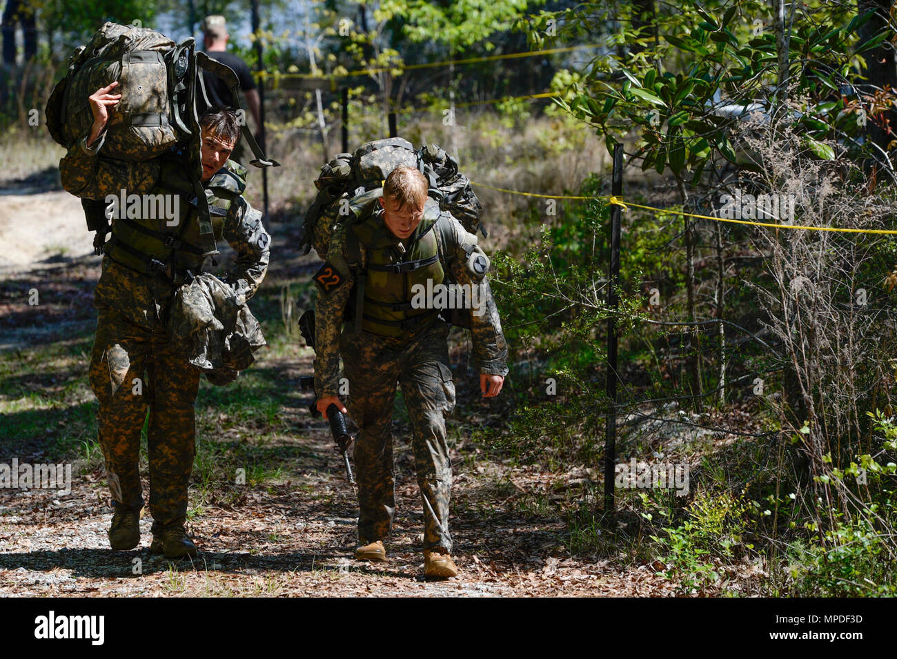 U.S. Army Rangers Sgt. 1st Class Dustin Oliveira and 1st Lt. Joseph ...
