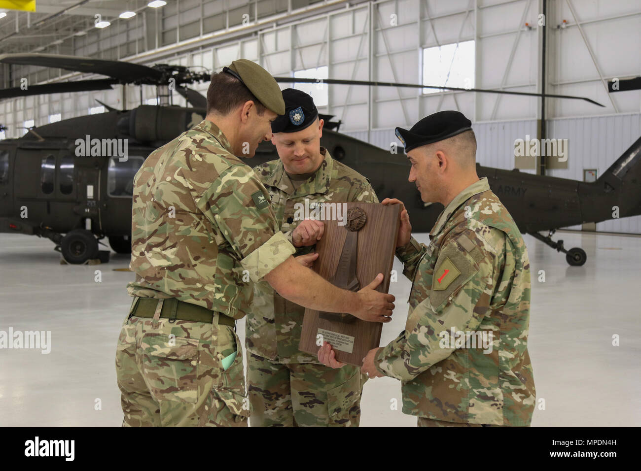 Col. Aaron Rivers Maj. Gen. Doug M. Chalmers, deputy commanding general for support, III ...