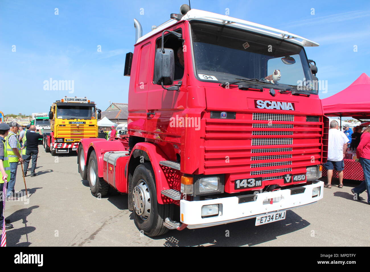 Classic Lorries Stock Photo Alamy