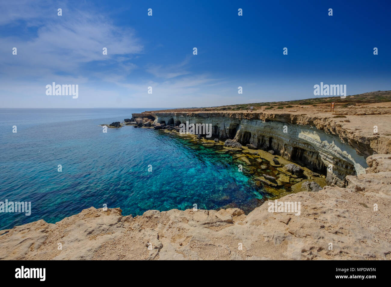 Beach rock formations caves hi-res stock photography and images - Alamy