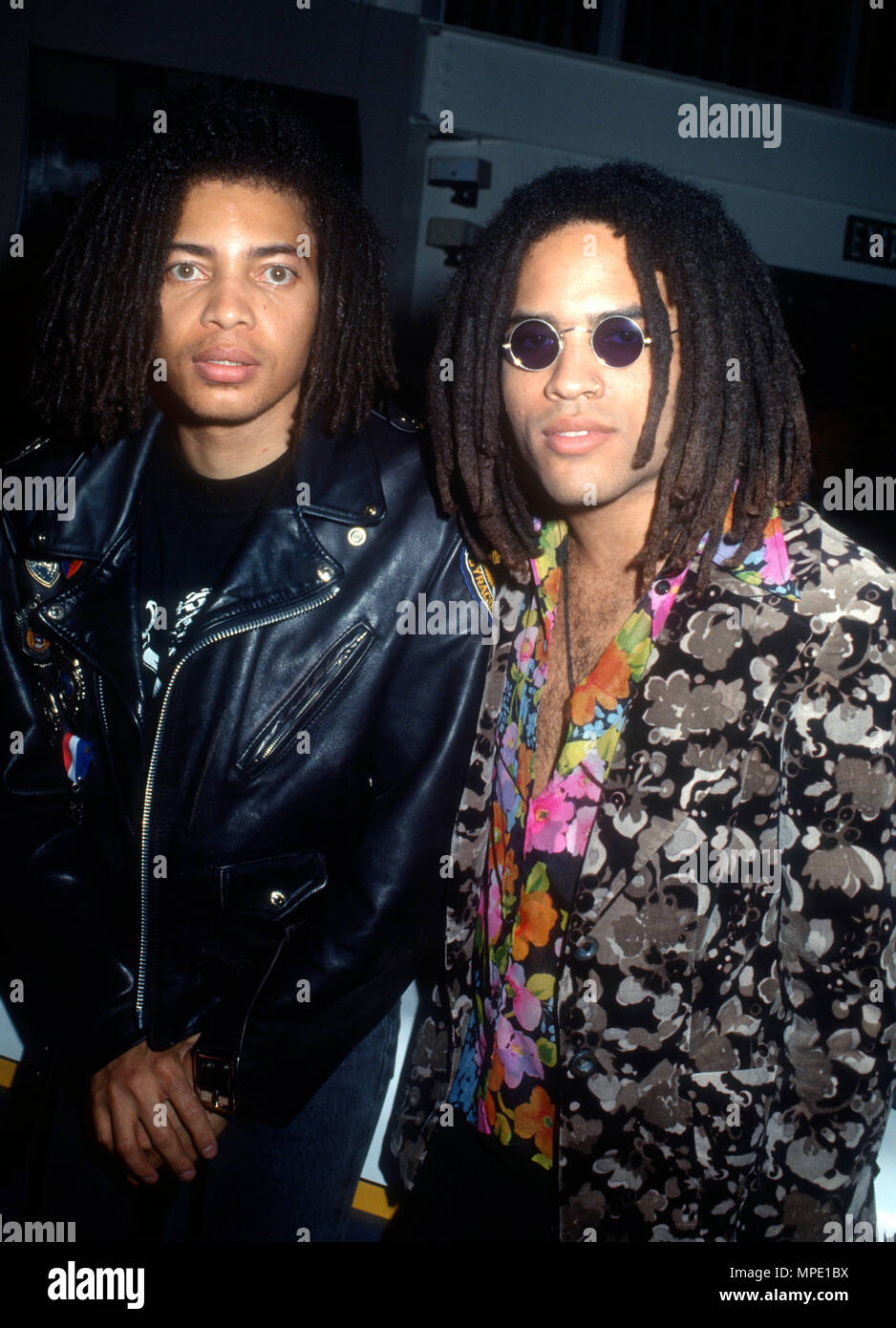 Santa Monica Ca January 31 L R Singers Terence Trent D Arby And Lenny Kravitz Attend Pollack Media Group S Eighth Annual Radio And Music Conference On January 31 1991 At The Museum Of
