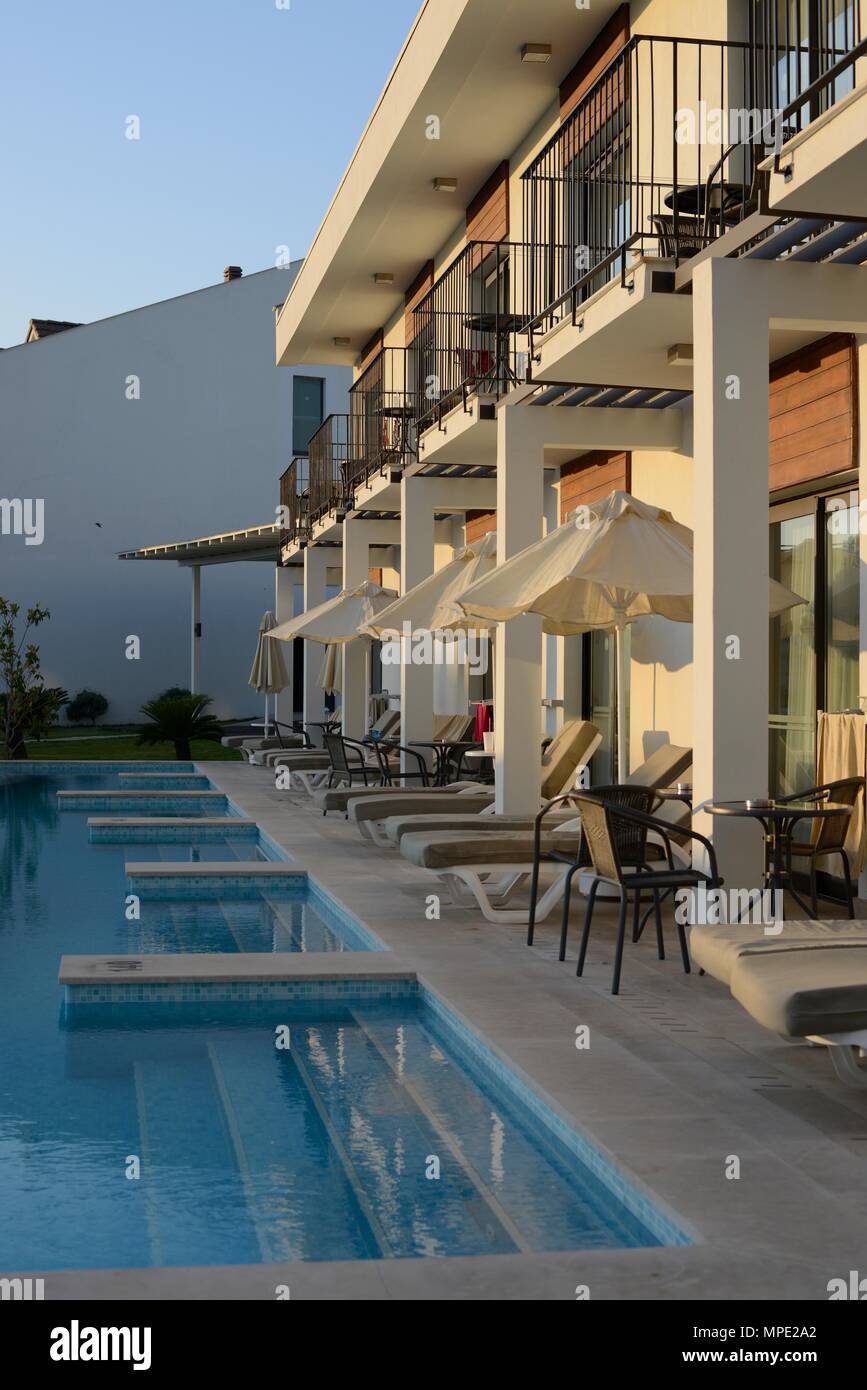 Resort hotel in Turkey, Fethiye Stock Photo - Alamy