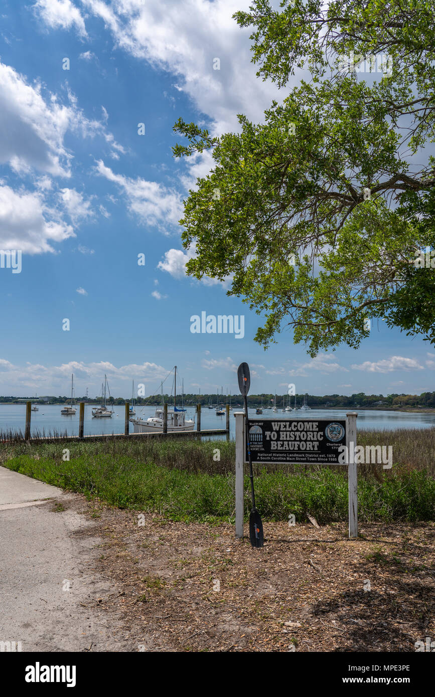 Beaufort, South Carolina April 11, 2018 to Historic Beaufort