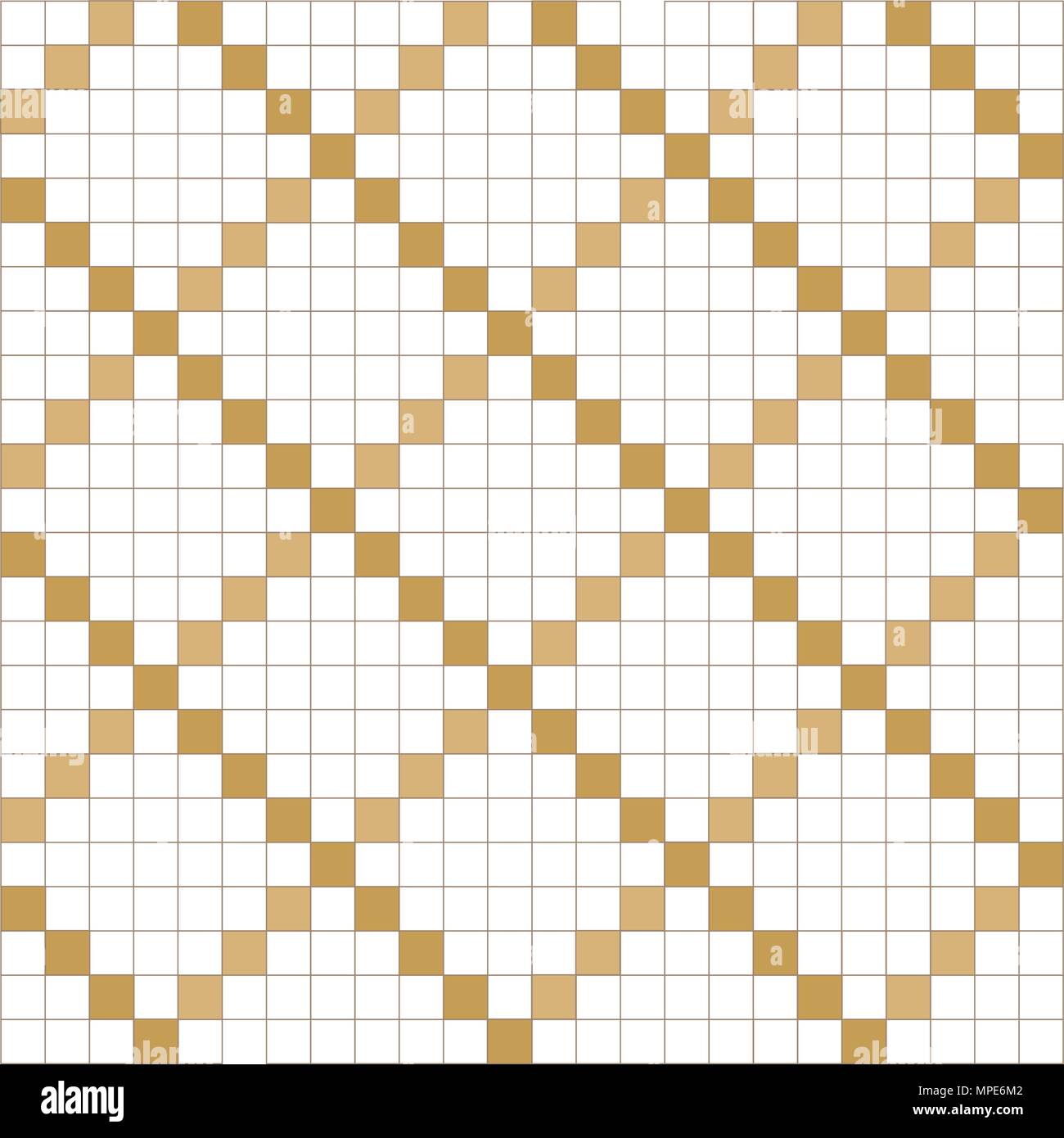 Gold and white geometric background. Tile pattern vector Stock Vector ...