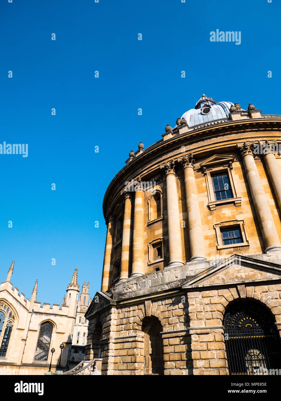 Radcliffe Camera Reference Library, with All Souls College in the ...