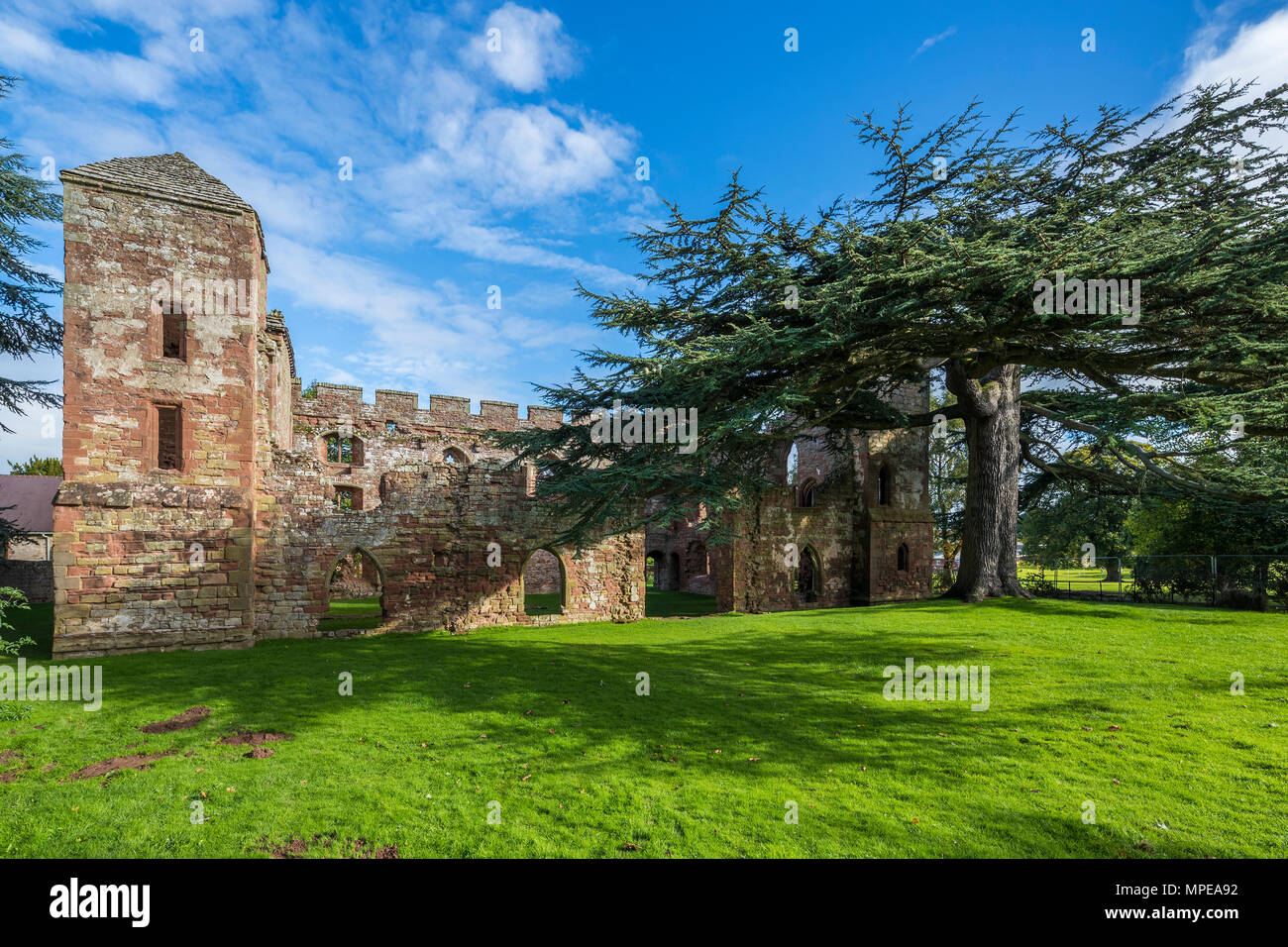 Acton Burnell Castle, Acton Burnell, Shropshire, England, United
