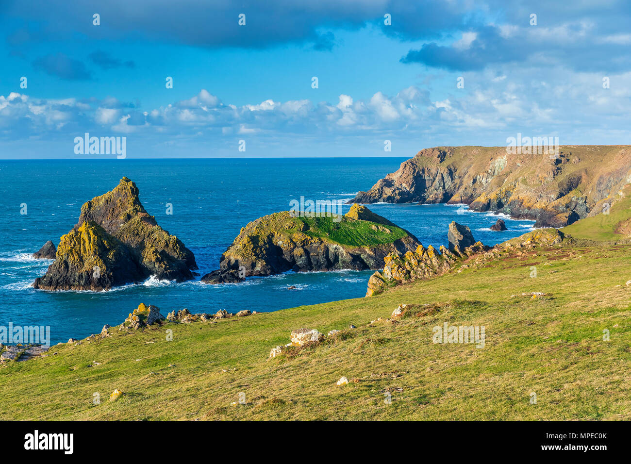 Kynance Cove, Lizard Peninsula, Cornwall, England, United Kingdom