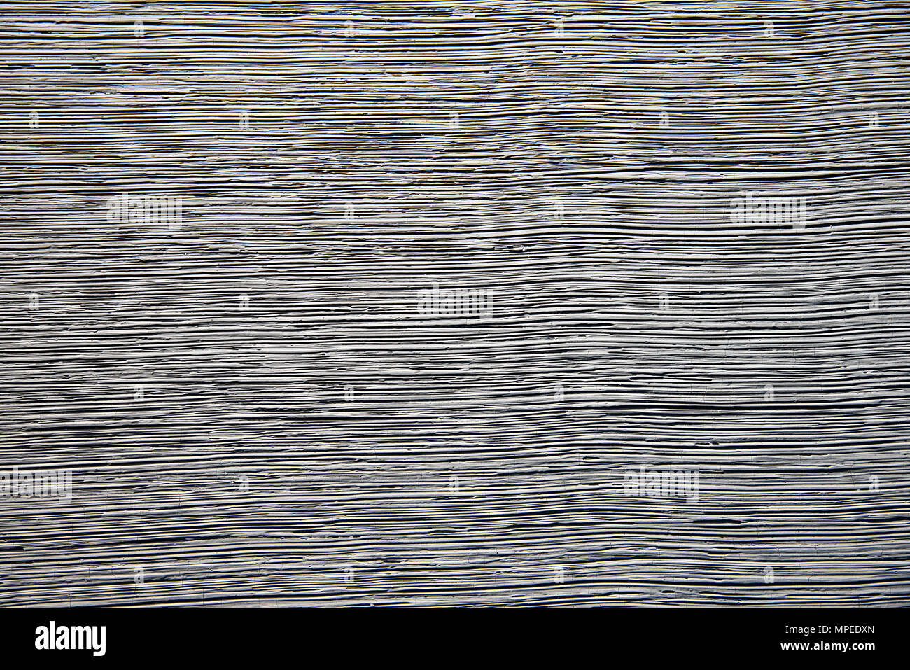 A rough gray background with a horizontal texture Stock Photo