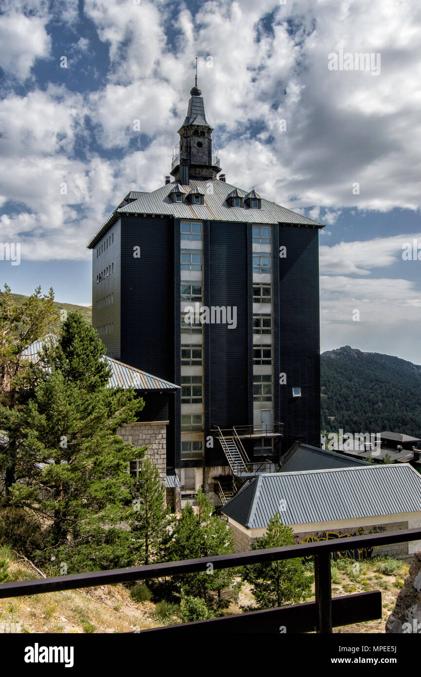 Navacerrada Hotel Residence In The Mountain Pass Of Navacerrada Near Madrid Spain Stock Photo Alamy
