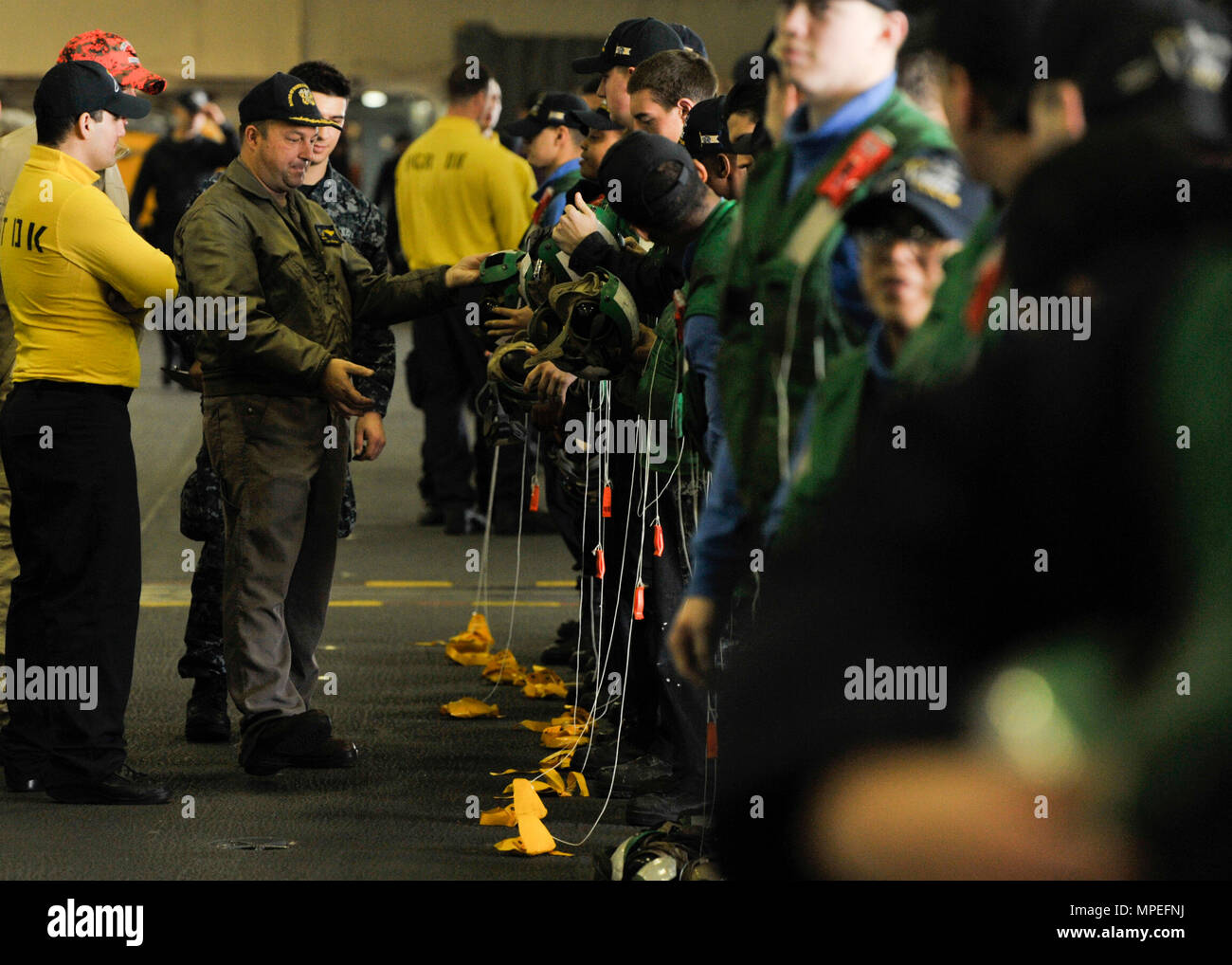 Usn Inspection A member of the Board of Inspection and Survey (INSURV) conducts ...