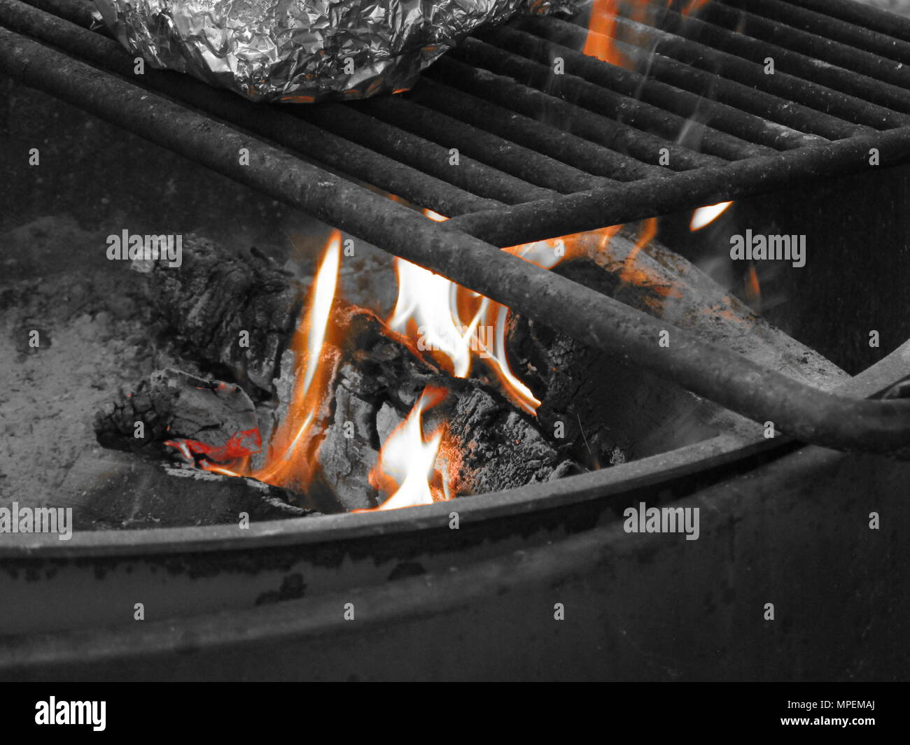 Coal Fire Grate Fireplace Stock Photos Coal Fire Grate Fireplace