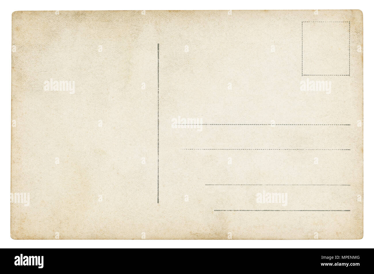 Set simple blank postcards Royalty Free Vector Image