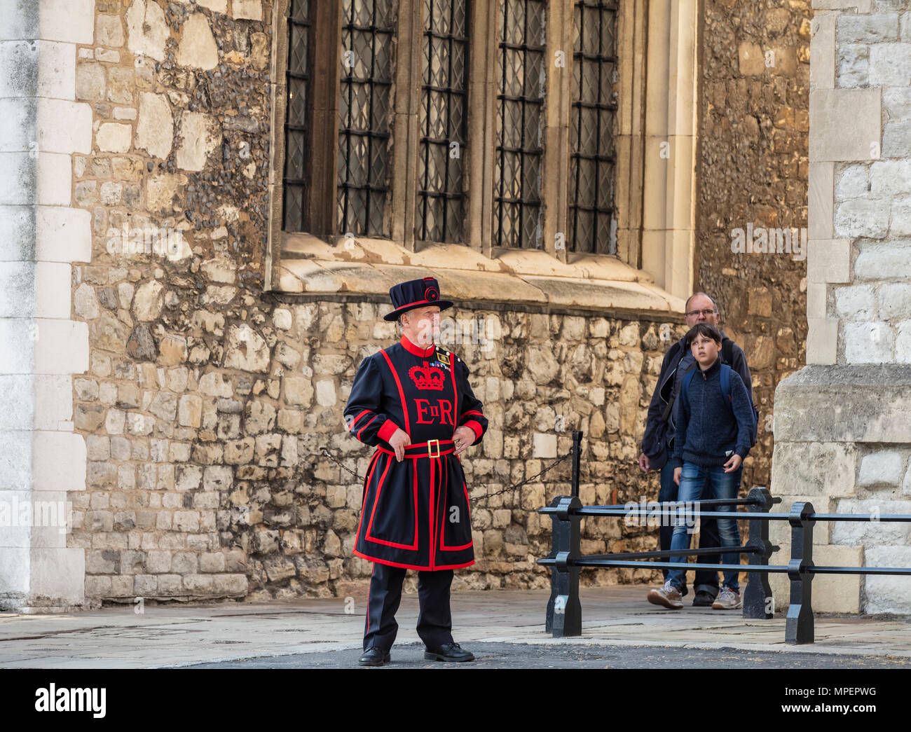 Beefeater Stock Photo