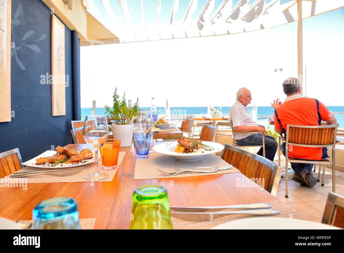 Food at Herbs Garden, Lato Boutique Hoitel,Heraklion,Crete, Greece
