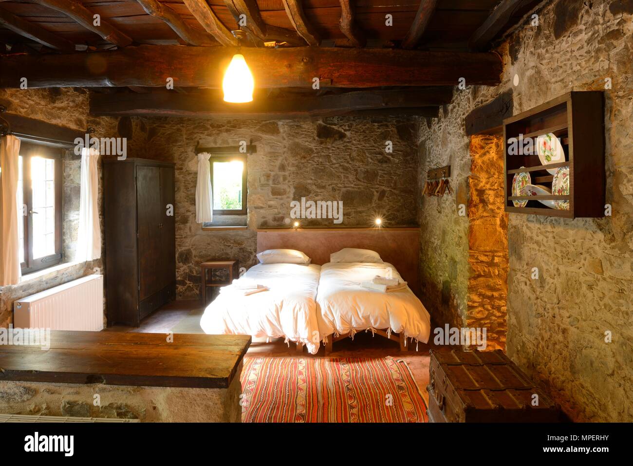 Milia Traditional Village,Crete,Greece,Europe Stock Photo Alamy
