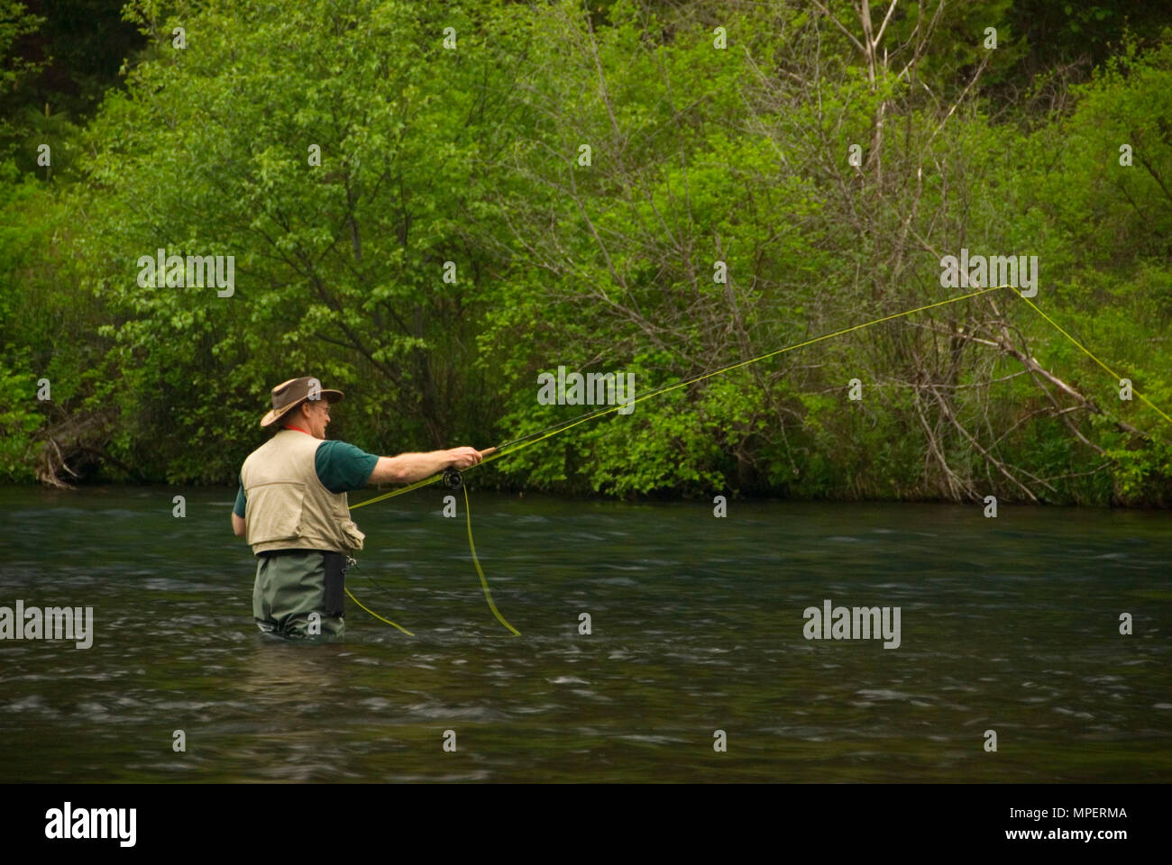 Flyfishing, Metolius Wild & Scenic River, Deschutes National Forest